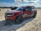 2021 Jeep Cherokee Latitude Red vin: 1C4PJLCB1MD155942