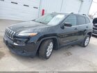 2016 Jeep Cherokee Latitude Черный vin: 1C4PJLCB3GW351812