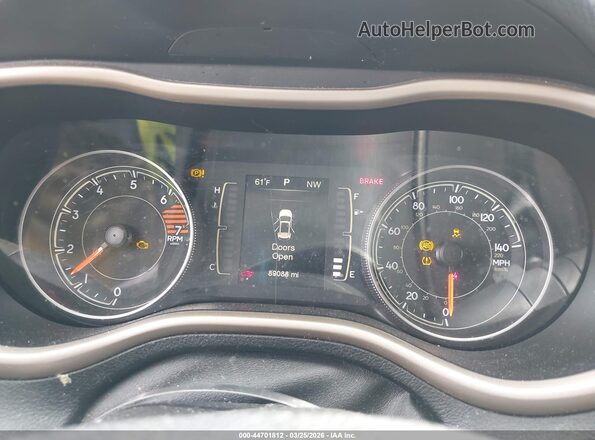 1C4PJLCB3GW351812 2016 JEEP CHEROKEE Черный Вид задних сидений