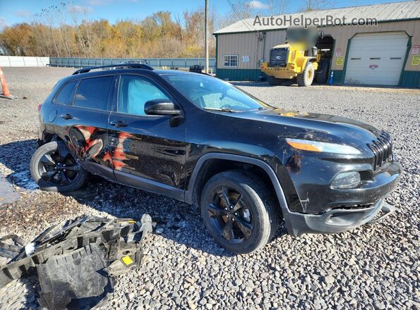 1C4PJLCB4JD552136 2018 JEEP CHEROKEE Black Front right