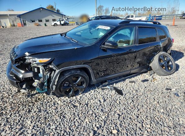1C4PJLCB4JD552136 2018 JEEP CHEROKEE Black Front left