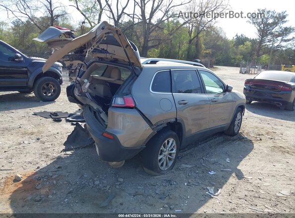 1C4PJLCB8KD164781 2019 JEEP CHEROKEE Серый Задняя правая четверть