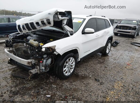 1C4PJLCB8LD514931 2020 JEEP CHEROKEE Белый Передняя левая четверть
