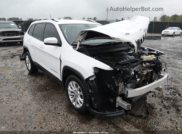 1C4PJLCB8LD514931 2020 JEEP CHEROKEE Белый Передняя правая четверть