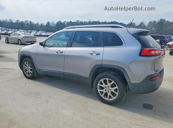 1C4PJLCB9JD590493 2018 JEEP CHEROKEE Серебряный Задняя левая четверть