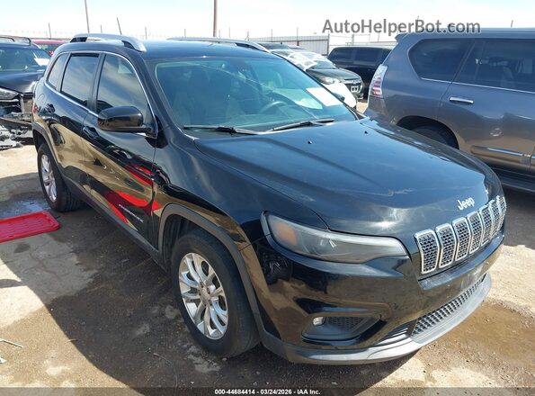 1C4PJLCB9KD307883 2019 JEEP CHEROKEE Черный Передняя правая четверть