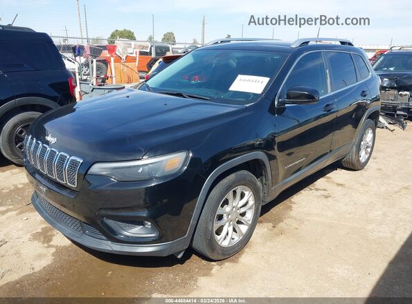 1C4PJLCB9KD307883 2019 JEEP CHEROKEE Черный Передняя левая четверть