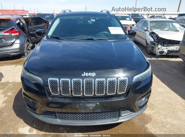 1C4PJLCB9KD307883 2019 JEEP CHEROKEE Черный Вид щитка приборов