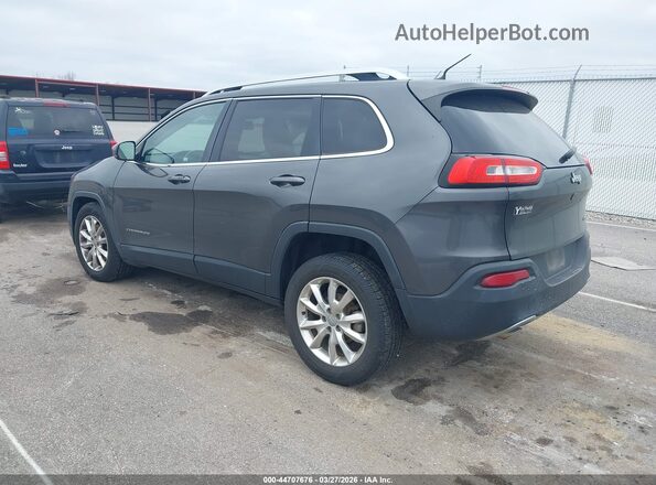 1C4PJLDB1GW164891 2016 JEEP CHEROKEE Gray Trasero izquierdo