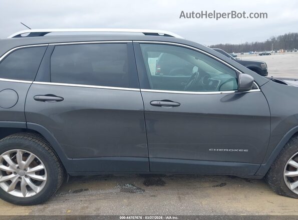 1C4PJLDB1GW164891 2016 JEEP CHEROKEE Gray Vista interior trasera