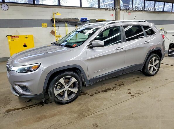 1C4PJLDB1KD433640 2019 JEEP CHEROKEE Серый Передняя левая четверть