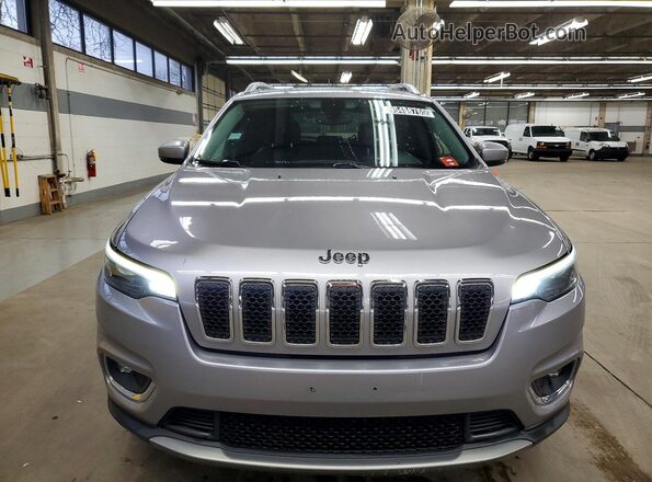 1C4PJLDB1KD433640 2019 JEEP CHEROKEE Серый Вид спереди