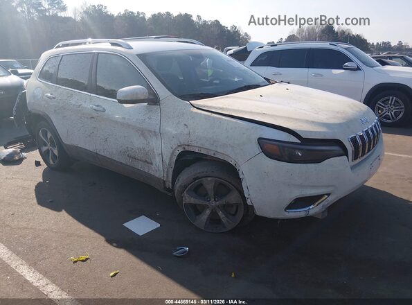 1C4PJLDB2KD419472 2019 JEEP CHEROKEE Белый Передняя правая четверть