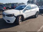 2019 Jeep Cherokee Limited Fwd Белый vin: 1C4PJLDB2KD419472