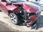 2019 Jeep Cherokee Limited Fwd Red vin: 1C4PJLDB2KD488372