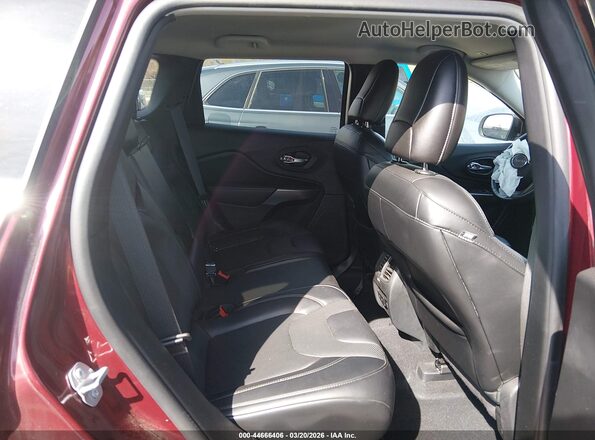 1C4PJLDB2KD488372 2019 JEEP CHEROKEE Red Vista de la etiqueta del VIN