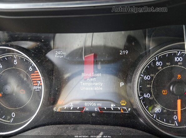 1C4PJLDB3LD592404 2020 JEEP CHEROKEE Black უკანა სავარძლების ხედი