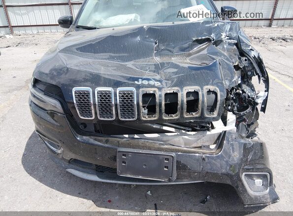1C4PJLDB3LD592404 2020 JEEP CHEROKEE Black ხელსაწყოთა პანელის ხედი