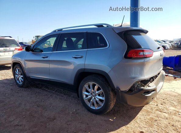 1C4PJLDB4GW239356 2016 JEEP CHEROKEE Серебряный Задняя левая четверть