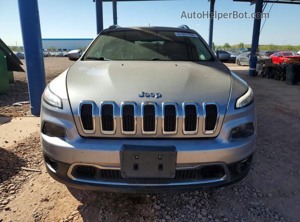 1C4PJLDB4GW239356 2016 JEEP CHEROKEE Серебряный Вид спереди