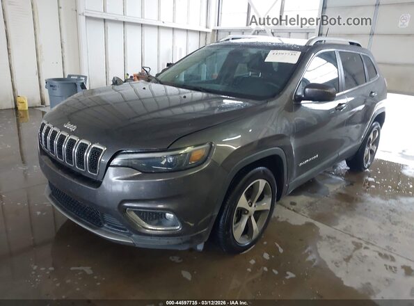 1C4PJLDB6LD599993 2020 JEEP CHEROKEE Серый Передняя левая четверть