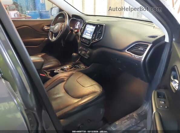 1C4PJLDB6LD599993 2020 JEEP CHEROKEE Серый Вид салона спереди