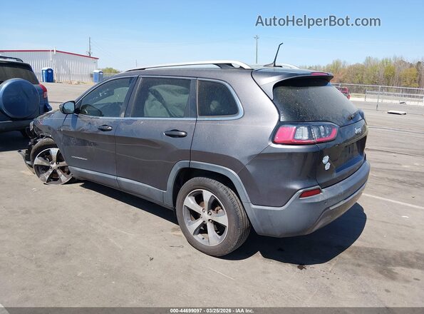 1C4PJLDB8KD185239 2019 JEEP CHEROKEE Серый Задняя левая четверть