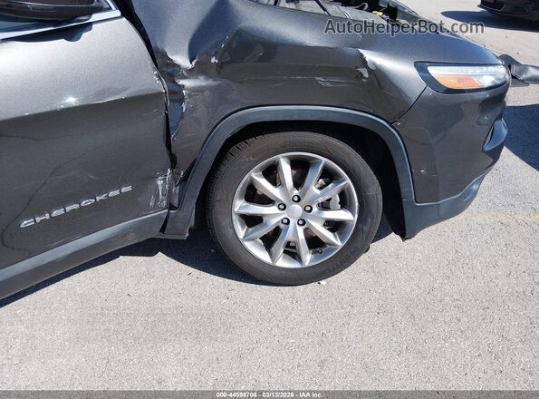 1C4PJLDS8HD236411 2017 JEEP CHEROKEE Черный Вид спереди