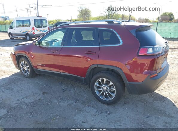1C4PJLLB1KD205705 2019 JEEP CHEROKEE Red Trasero izquierdo