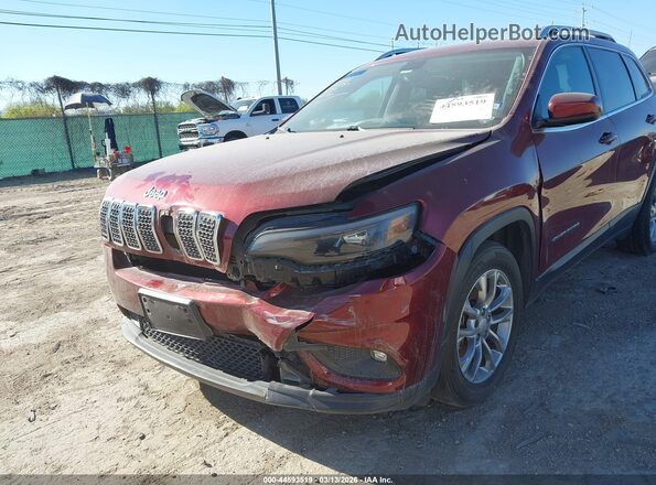 1C4PJLLB1KD205705 2019 JEEP CHEROKEE Red Vista frontal
