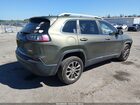 2019 Jeep Cherokee Latitude Plus Fwd Зеленый vin: 1C4PJLLB2KD144140
