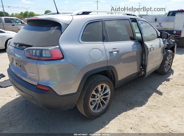 1C4PJLLB2KD165036 2019 JEEP CHEROKEE Серебряный Задняя правая четверть