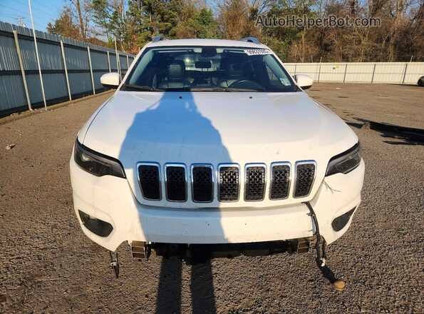 1C4PJLLB2KD324363 2019 JEEP CHEROKEE White Widok z przodu