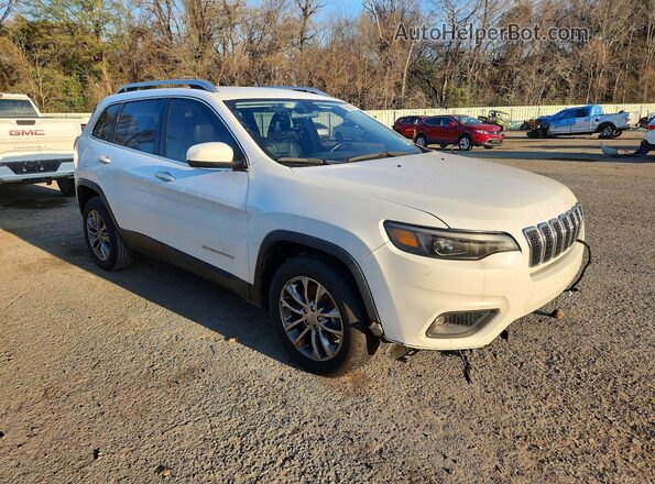 1C4PJLLB2KD324363 2019 JEEP CHEROKEE White Przód prawy
