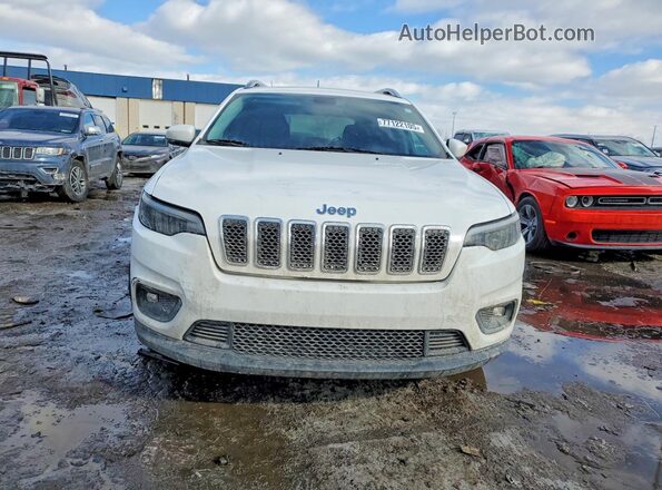 1C4PJLLB3KD225972 2019 JEEP CHEROKEE Белый Вид спереди