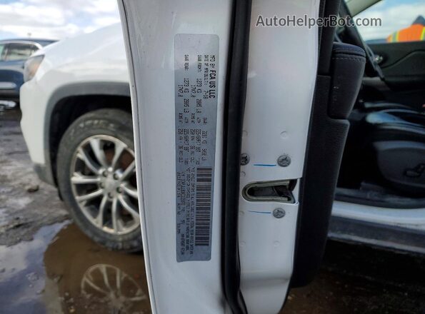 1C4PJLLB3KD225972 2019 JEEP CHEROKEE Белый Вид наклейки с VIN-кодом