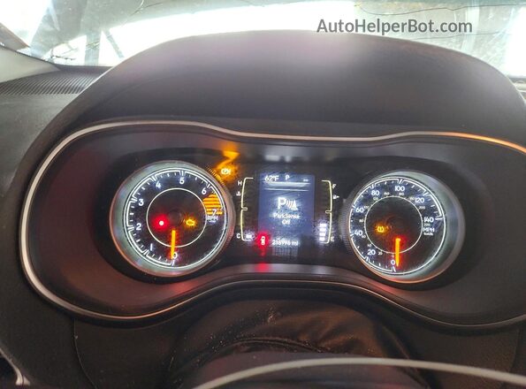 1C4PJLLB3KD316398 2019 JEEP CHEROKEE Белый Вид щитка приборов
