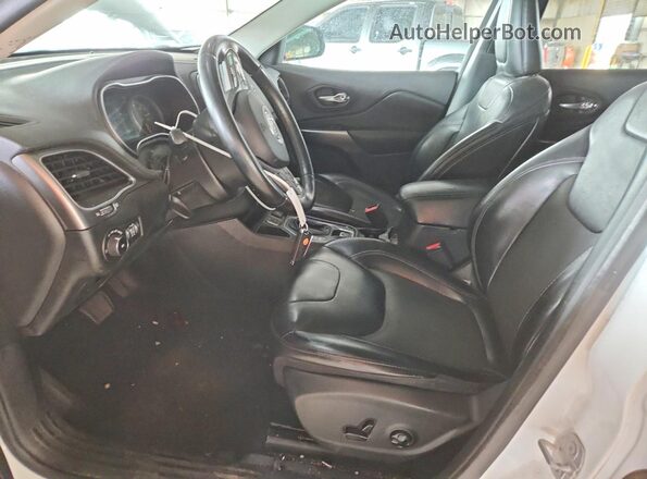 1C4PJLLB3KD316398 2019 JEEP CHEROKEE Белый Вид салона спереди