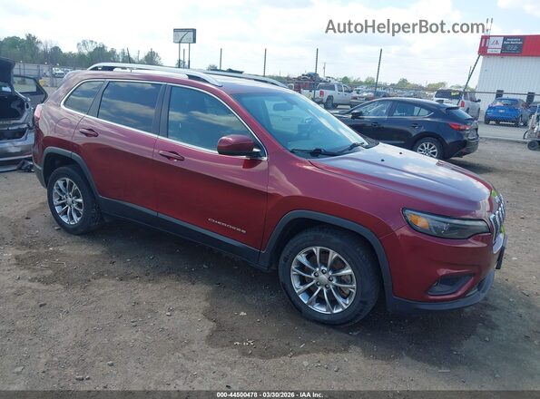 1C4PJLLB3LD652621 2020 JEEP CHEROKEE Red Передня права чверть