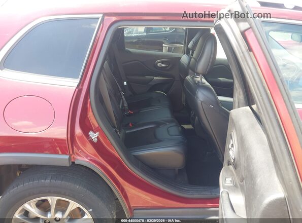 1C4PJLLB3LD652621 2020 JEEP CHEROKEE Red Вид наклейки з VIN-кодом
