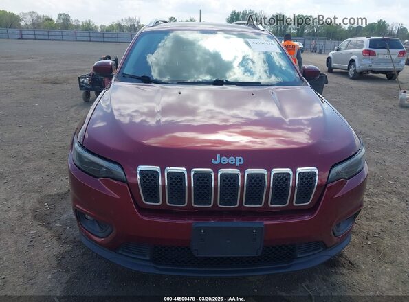 1C4PJLLB3LD652621 2020 JEEP CHEROKEE Red Вид щитка приладів