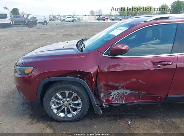 1C4PJLLB3LD652621 2020 JEEP CHEROKEE Red Вид спереду