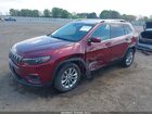 2020 Jeep Cherokee Latitude Plus Fwd Red vin: 1C4PJLLB3LD652621