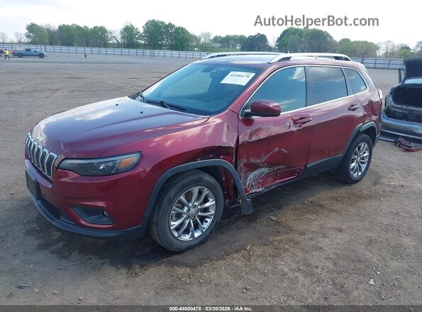 1C4PJLLB3LD652621 2020 JEEP CHEROKEE Red Передня ліва чверть