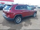 2020 Jeep Cherokee Latitude Plus Fwd Red vin: 1C4PJLLB3LD652621