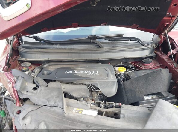 1C4PJLLB6JD605032 2018 JEEP CHEROKEE Бордовый Вид сзади