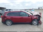 2018 Jeep Cherokee Latitude Plus Fwd Бордовый vin: 1C4PJLLB6JD605032