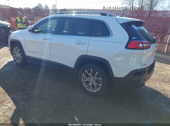 1C4PJLLB8JD622656 2018 JEEP CHEROKEE White Tył lewy