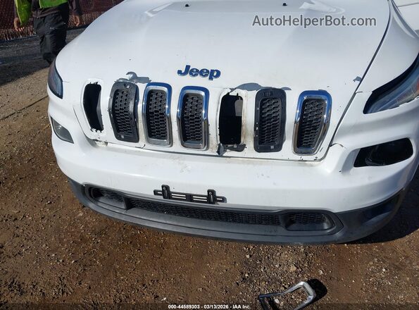 1C4PJLLB8JD622656 2018 JEEP CHEROKEE White Widok z przodu