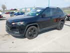 2019 Jeep Cherokee Altitude Fwd Black vin: 1C4PJLLB8KD416433